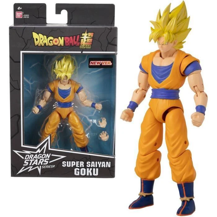 DRAGON STARS Poseable figūrėlė su priedais, 16 cm - Super Saiyan Goku
