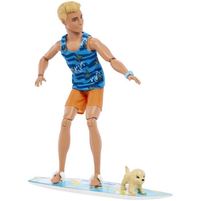 Mattel BARBIE KEN SURF DOLL lėlė (HPT50)