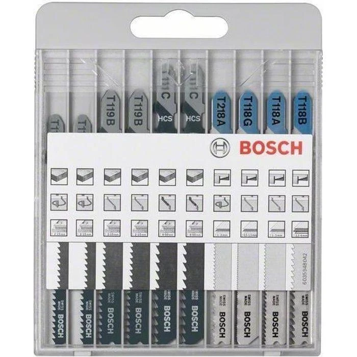 Bosch 10 Siaurapj.pjūkl. kompl. X-Pro Line