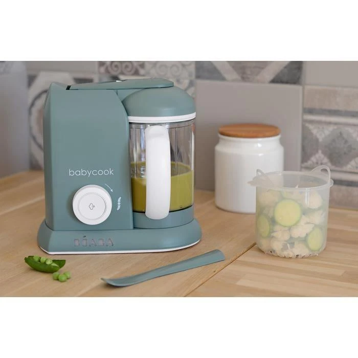 BEABA BABYCOOK Solo Trintuvas-garintuvas 4IN1, spalva: eucalyptus