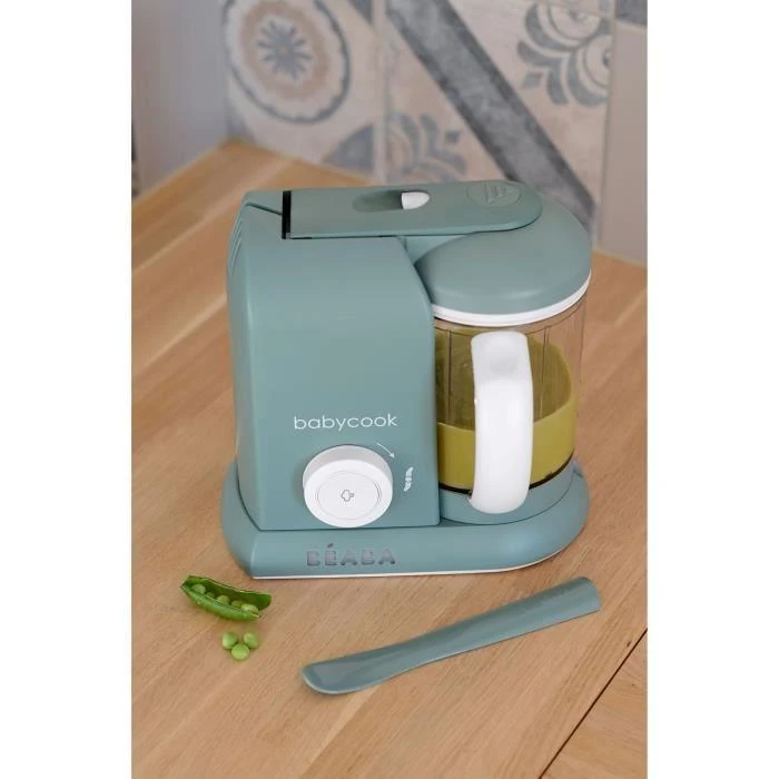 BEABA BABYCOOK Solo Trintuvas-garintuvas 4IN1, spalva: eucalyptus