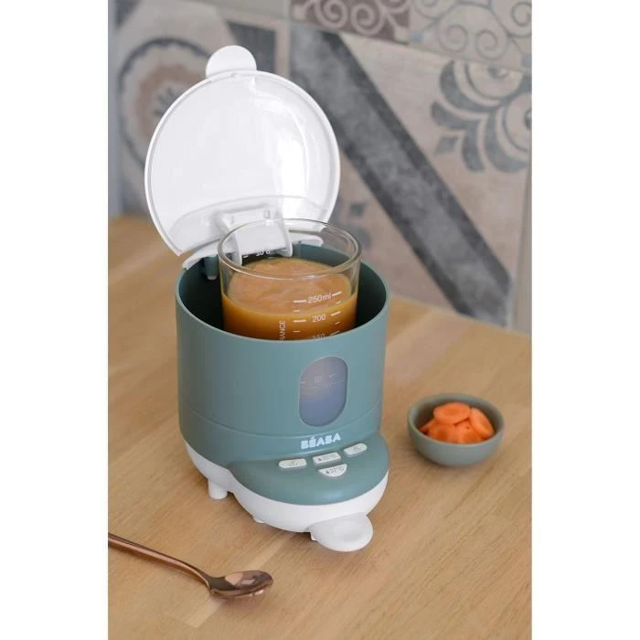 BEABA BIB EXPRESSO MIŠINUKO RUOŠIMO APARATAS IR ŠILDYTUVAS, EUCALYPTUS Žalias