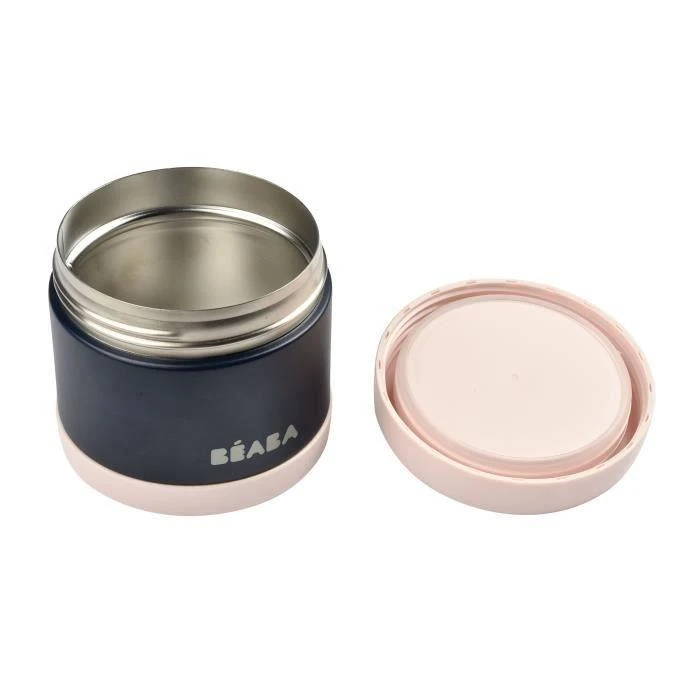 BEABA THERMO MAISTO INDELIS, 500 ML, NIGHT Mėlynas/LIGHT Rožinis