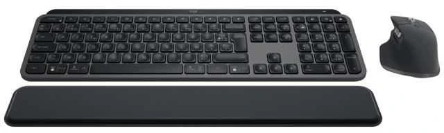 Klaviatūra Logitech MX KEYS S COMBO – GRAPHITE FRA/- BT – N/A – CENTRAL-419