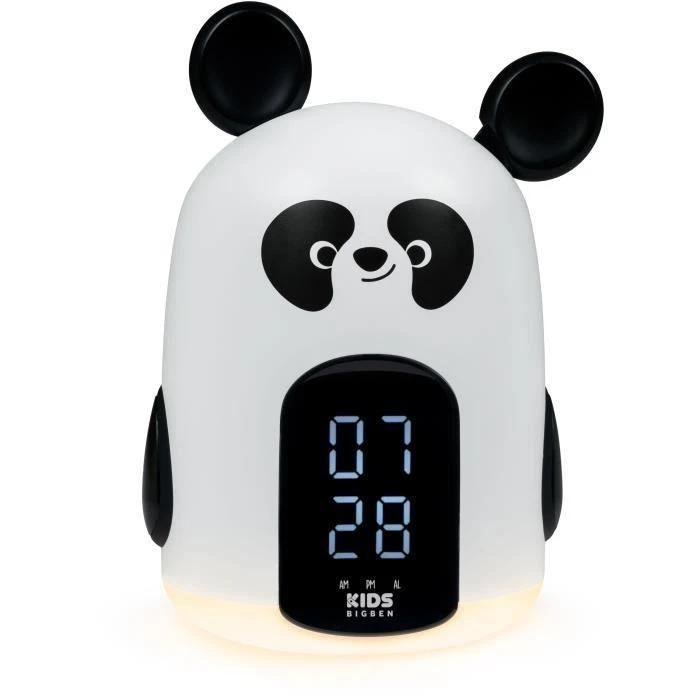 Bigben Kids Žadintuvas - Bigben Vaikų Žadintuvas Su Naktiniu Apšvietimu Ir Trimis Pandos Garsais.
