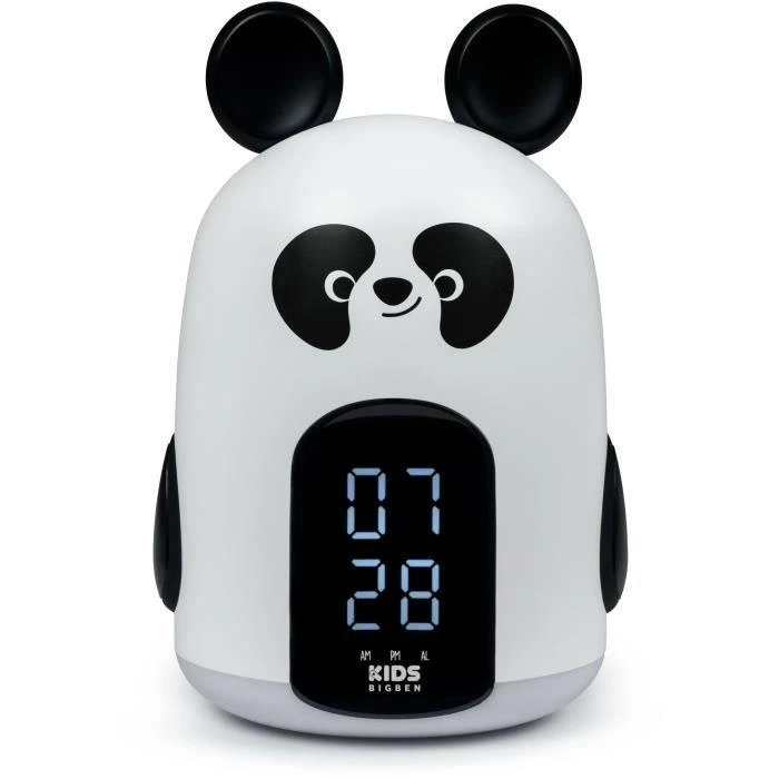 Bigben Kids Žadintuvas - Bigben Vaikų Žadintuvas Su Naktiniu Apšvietimu Ir Trimis Pandos Garsais.