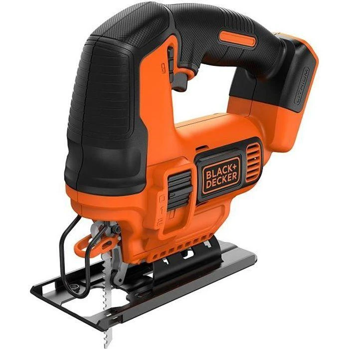 Black & Decker akumuliatorinis siaurapjūklis BDCJS18N be akumuliatoriaus ir kroviklio