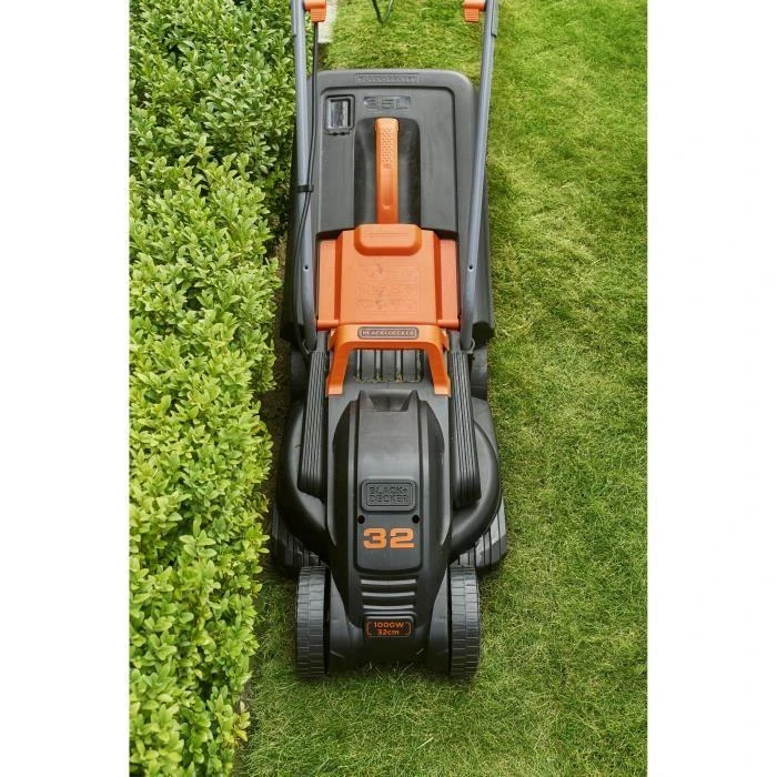 Black & Decker Elektrinė vejapjovė „Juodas & Decker“ Juodas ir DECKER BEMW351-QS, 1000 W, 32 cm