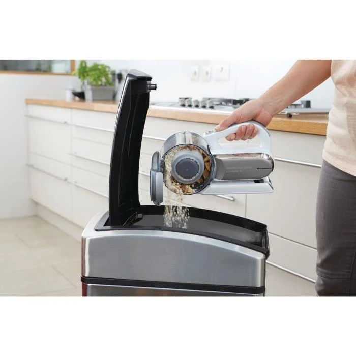 Dulkių siurblys Black & Decker Juodas & Decker Vacuum cleaner bagless, handheld Juodas & Decker Pivot PV1820L-QW (35W, baltos spalvos)