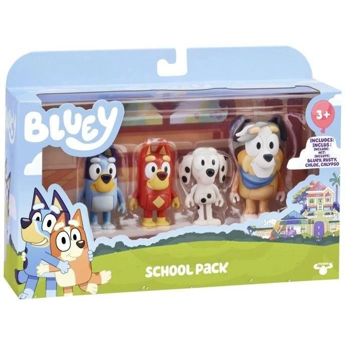 BLUEY žaidimų rinkinys - Mokyklinis komplektas