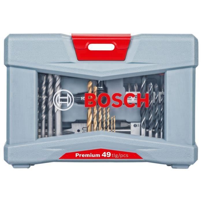 Grąžtas Grąžtų ir dyglių rinkinys BOSCH 49 Dalys