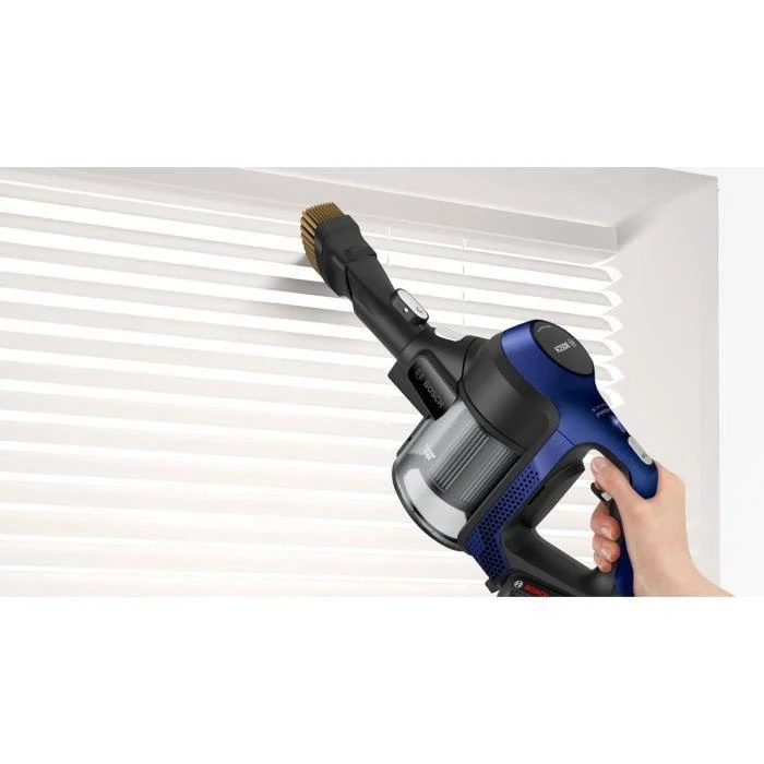 Įkraunamasis dulkių siurblys Bosch Unlimited 6 BBS611MAT, mėlynas