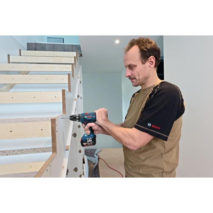 Bosch akumuliatorinis gręžtuvas-suktuvas GSR 18V-28, LC 2x2.0, 18V-20