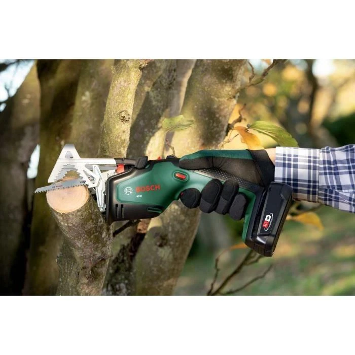 Bosch genėjimo pjūklas KEO 18 LI be akumuliatoriaus ir kroviklio
