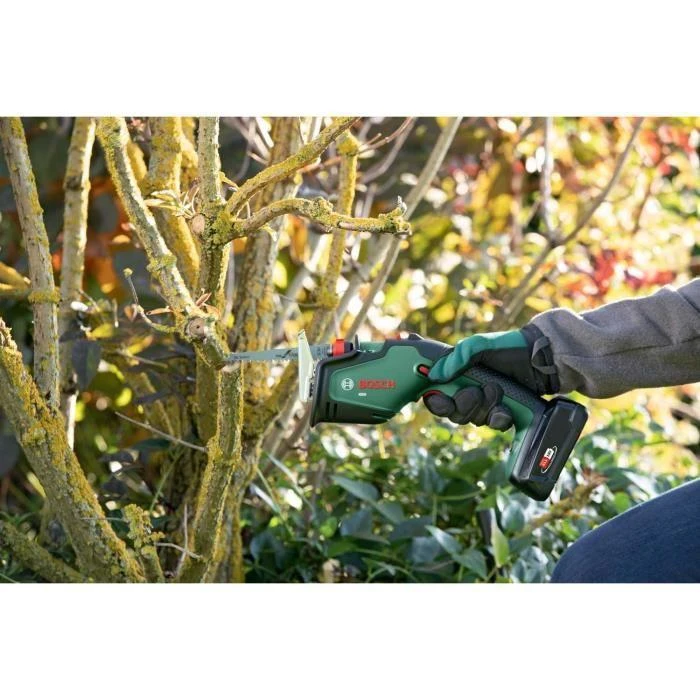 Bosch genėjimo pjūklas KEO 18 LI be akumuliatoriaus ir kroviklio