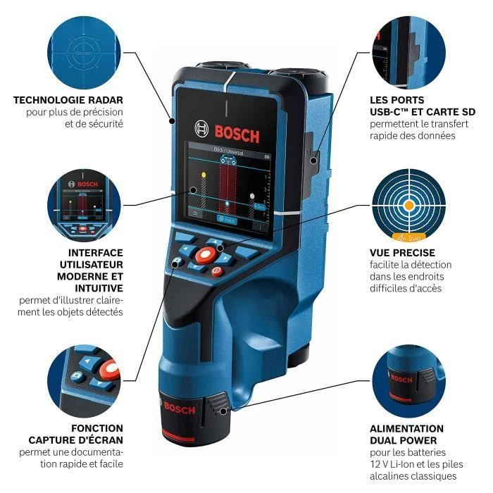 Bosch D-tect 200 C, LB SOLO