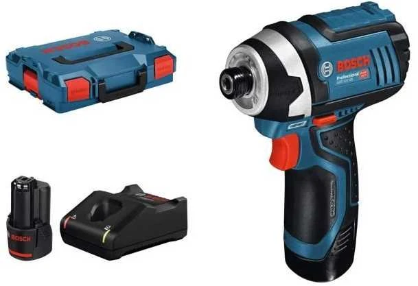 Bosch Akumuliatorinis smūginis suktuvas GDR 12V-105, 2x2.0Ah