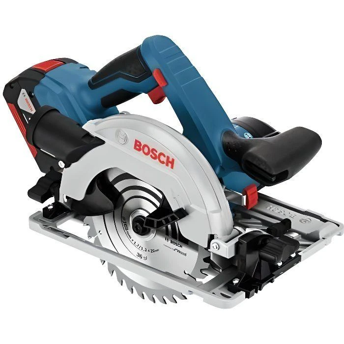 Bosch Akumuliatorinis diskinis pjūklas GKS 18V-57G, 2x4.0Ah, GAL 18V-40