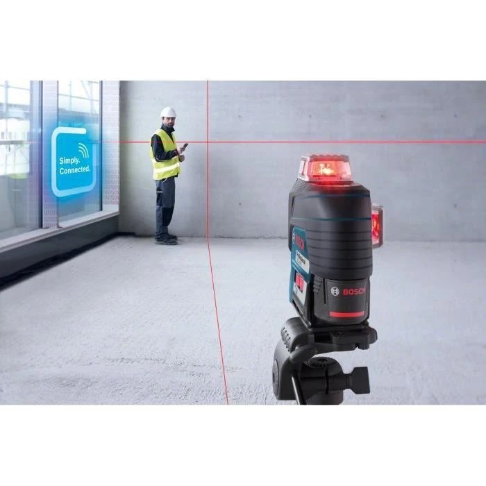 Bosch Linijinis lazerinis nivelyras GLL 3-80 C (4x1.5V AA, Carton)
