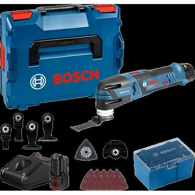 Bosch Akumuliatorinis daugiafunkcis pjoviklis GOP 12V-28, 2x3.0Ah, ACC