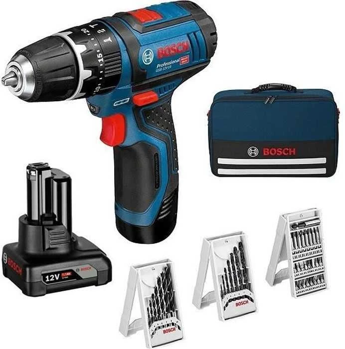 Bosch GSB 12V-15, BG 1x2.0/4.0, 39 ACC, 12V-20