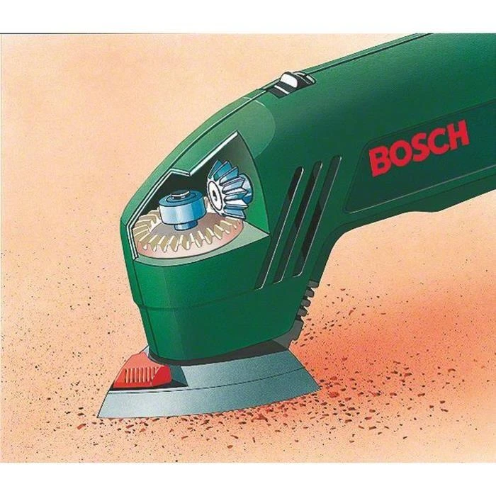 Trikampis šlifuoklis Bosch PDA 180