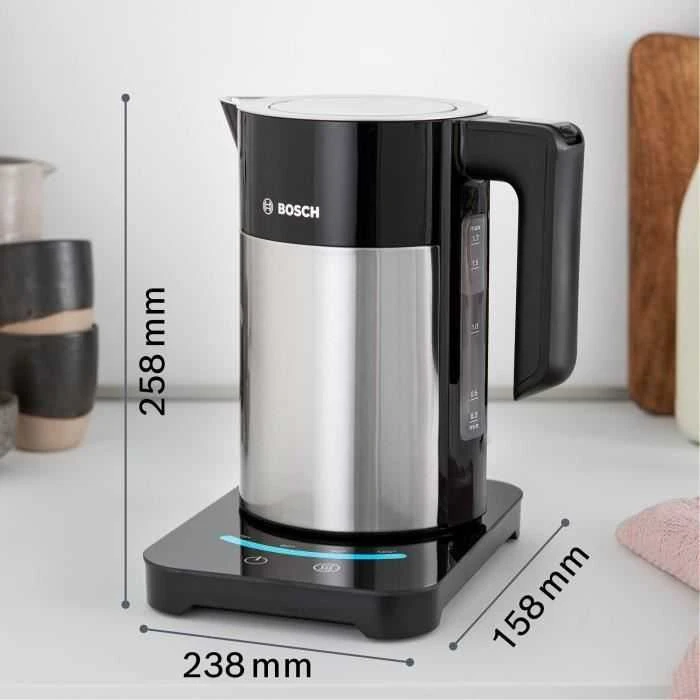 Bosch Virdulys, 1.7 l, Nerūdijančio plieno TWK7203