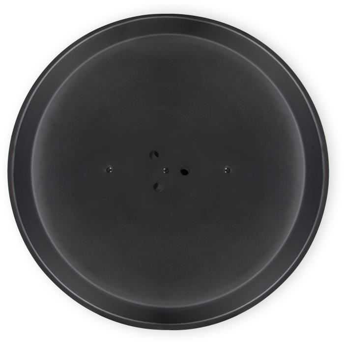 Brasero Barbecue Desserte Livoo - 3 En 1, ø44,5 Cm, Roues, Noir, Pour Jardin Et Terrasse - 12