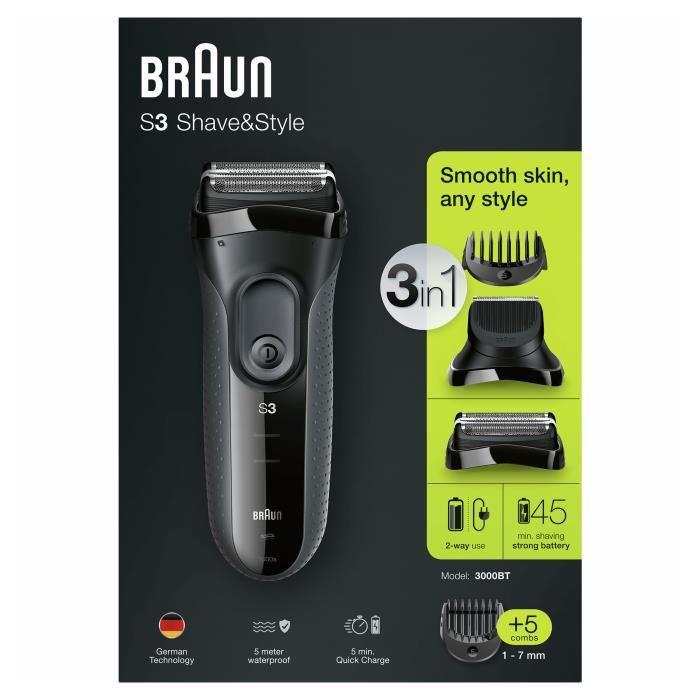 Barzdaskutė BRAUN 3000BT 3in1