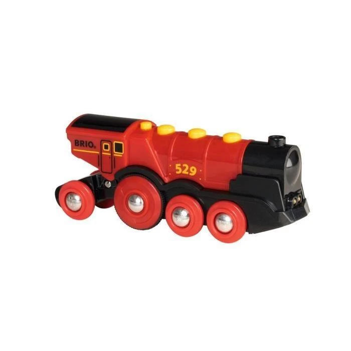 Ravensburger Brio geležinkelis BRIO garvežys Mighty Raudona, raudonas, 33592 (Atnaujinta)