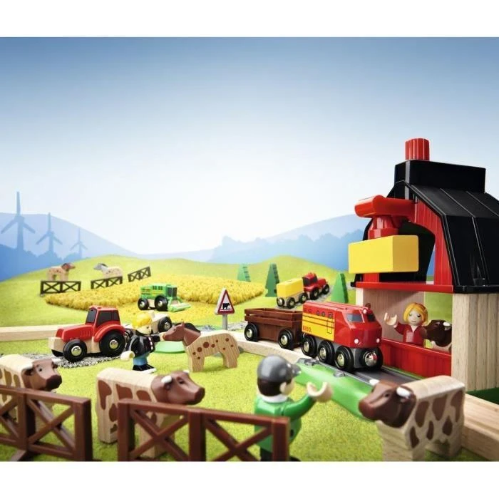 Ravensburger Brio Geležinkelis BRIO ūkio rinkinys, 33719