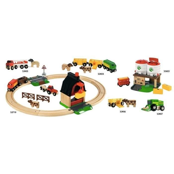 Ravensburger Brio Geležinkelis BRIO ūkio rinkinys, 33719