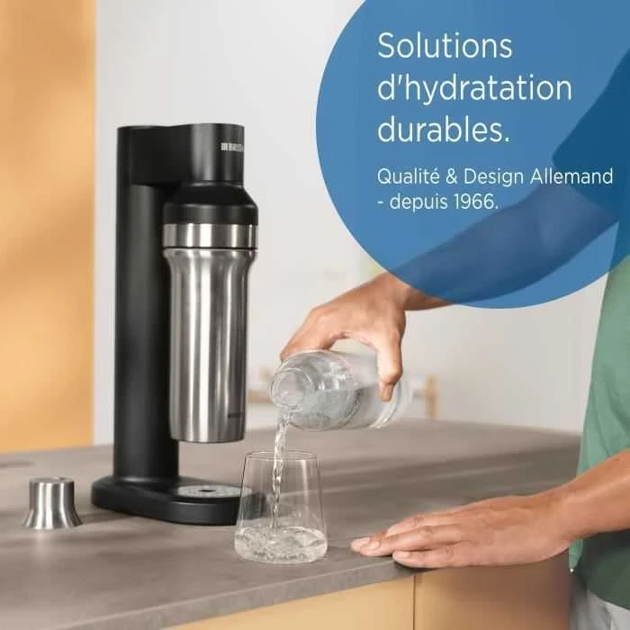 Brita sodaTRIO bottle (0.65 l; juodas)