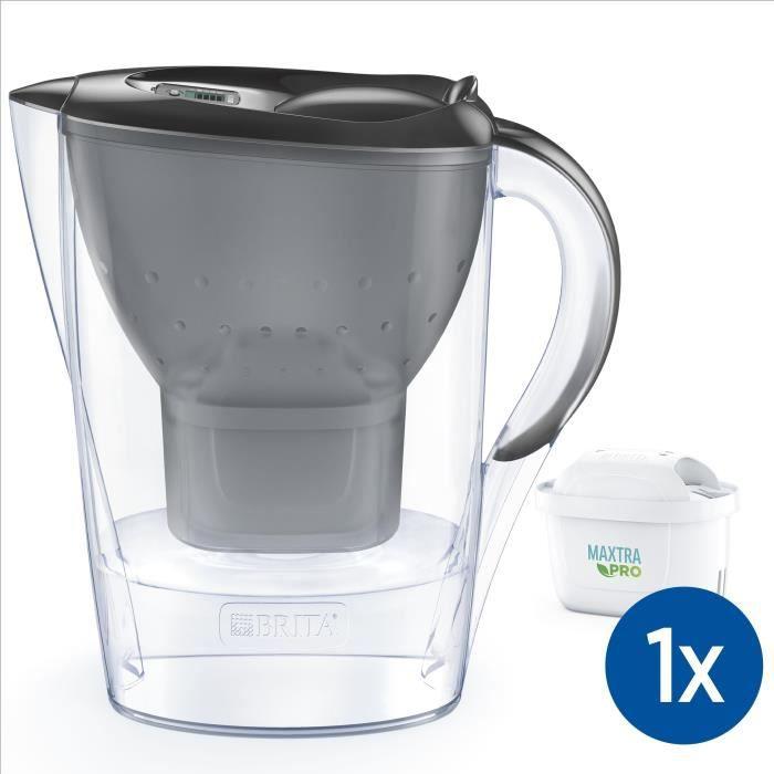 Brita Carafe filter Marella graphite (2.4l) included 1 Maxtra pro all-1 cartridge