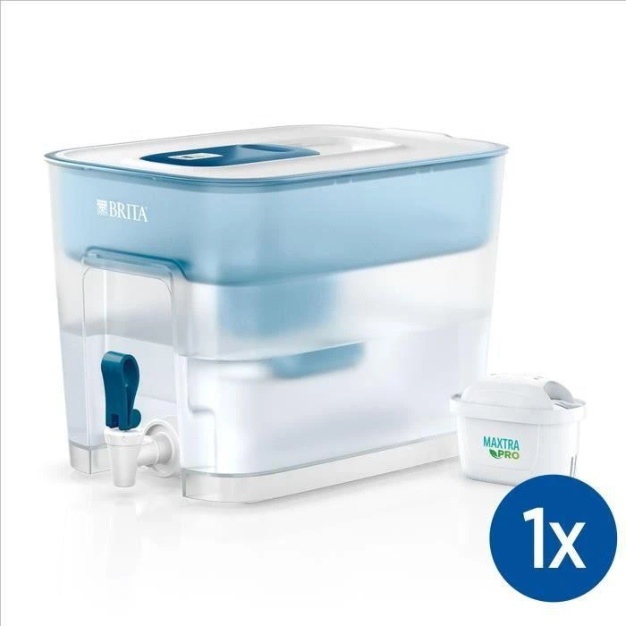 Vandens filtras-talpa BRITA FLOW, 8,2L, mėlynos spalvos