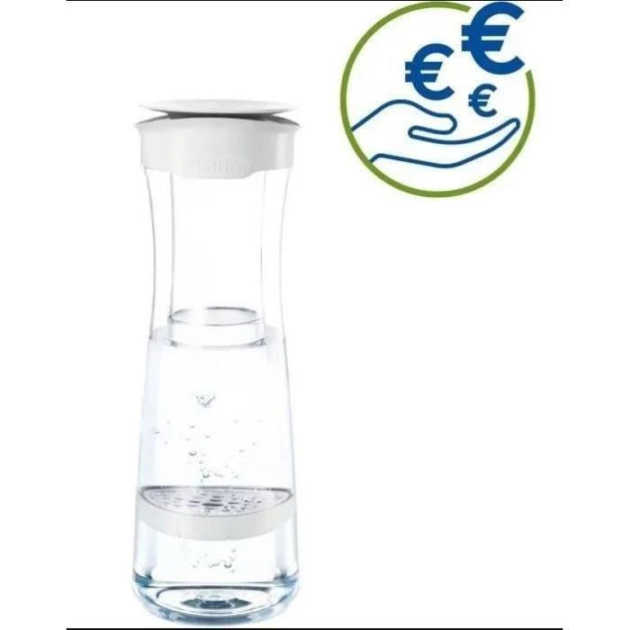 Vandenį filtruojantis grafinas Brita Fill&Serve Mind 1.3L (Baltas/Pilkas)