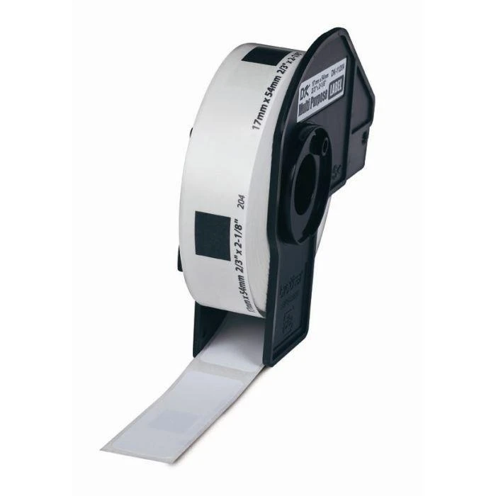 Brother Brolis | DK-11204 Universalios etiketės | Baltas | DK | 17mm x 54mm