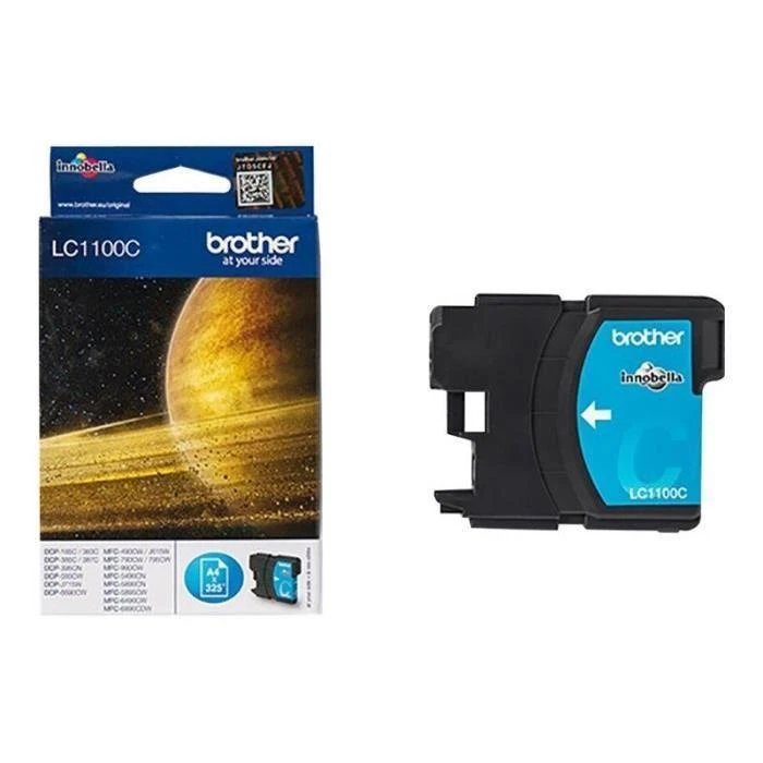 Brother LC-1100C (LC1100C) Rašalinė kasetė, Žydra