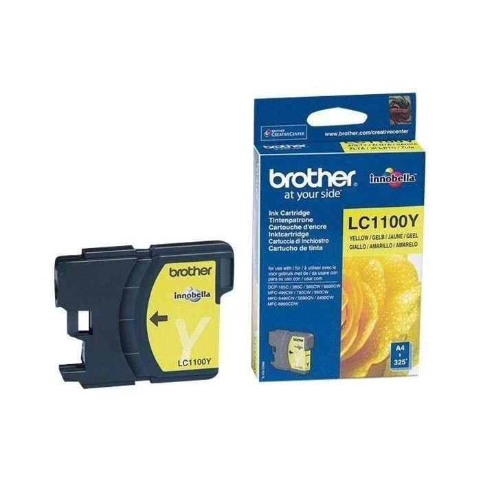 BROTHER LC-1100Y TONERIS Geltonas 325P