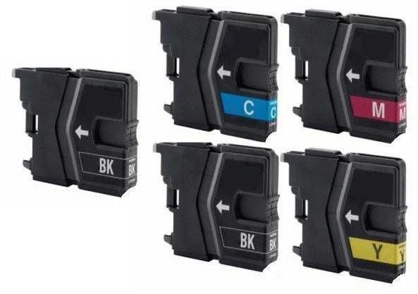 Brother LC985VALBP Multipack | Ink Cartridge | Juodas, Cyan, Magenta, Geltona
