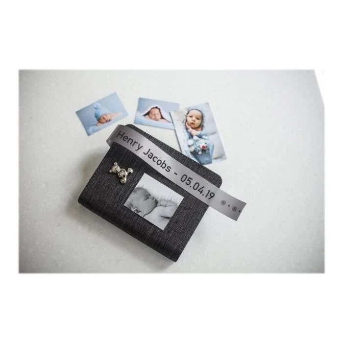 Brother TZE-R951 TAPE 24MM/Sidabrinis ON Juodas