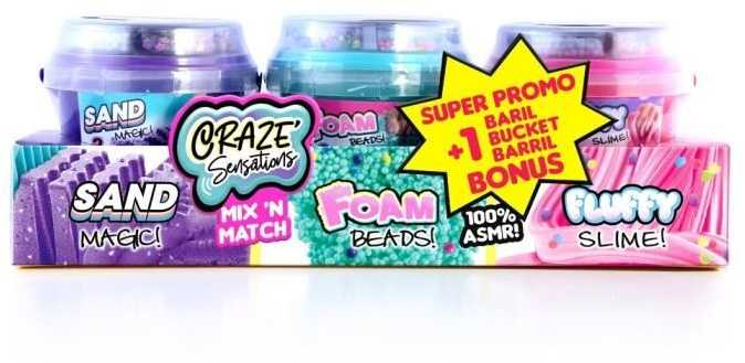 „Canal Toys“ „MIX & MATCH Sensations“ – 2 statinės + 1 premija