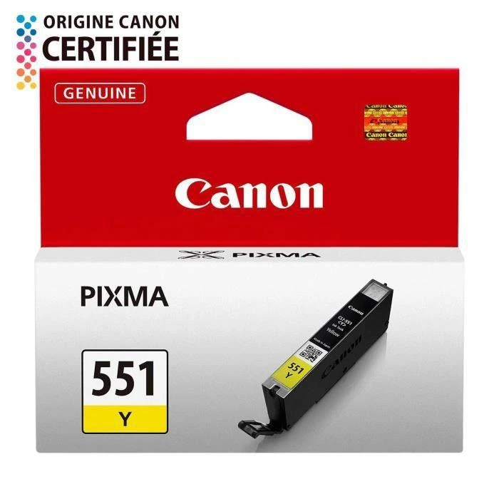 Canon CLI-551 Y | Rašalo kasetė | Geltona