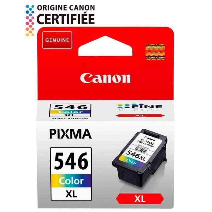 CANON 1LB CL-546XL spalvoto rašalo kasetė didelės talpos 13 ml 300 puslapių 1 pak.