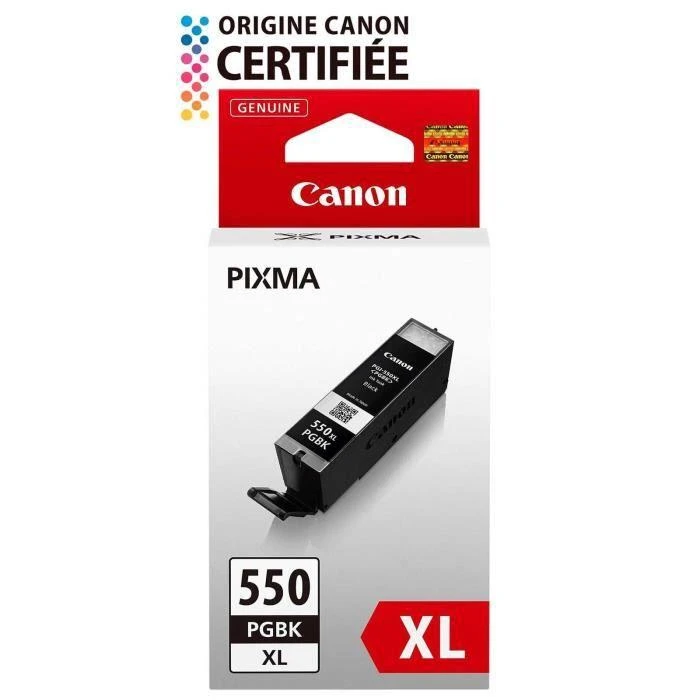 CANON 1LB PGI-550XL PGBK rašalo kasetė juodas standartinės talpos 500 puslapių 1 pak. XL