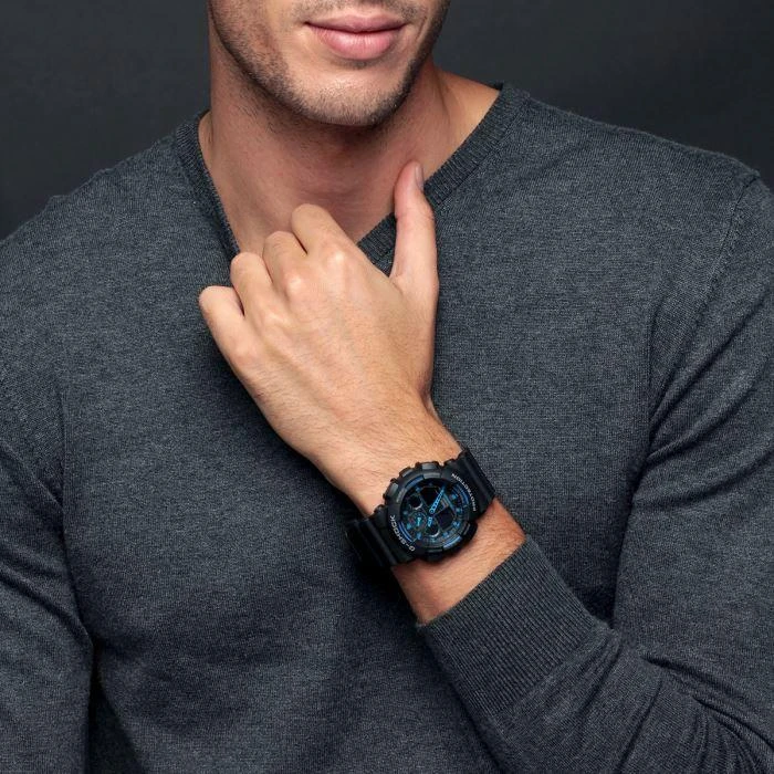 VYRIŠKAS LAIKRODIS CASIO G-SHOCK GA-100-1A2ER (zd135b)