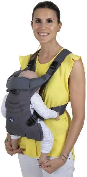 Ergonomiškas kūdikio nešioklis Chicco EasyFit Moon Pilkas 0–9kg, reguliuojamas