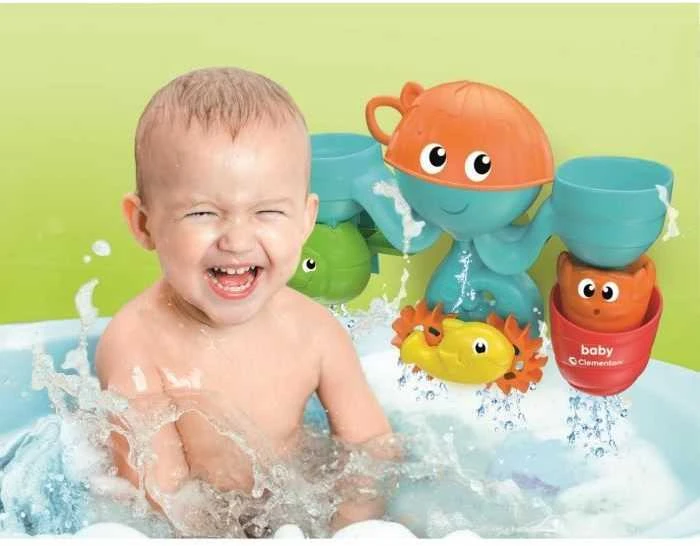 Clementoni vonios žaislas "Octo Park - Vanduo Friends"
