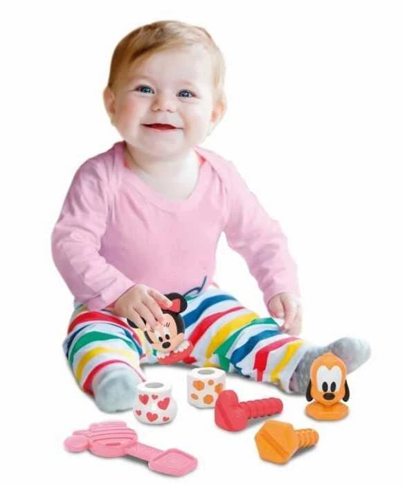 Clementoni žaislai CLE BABY Disney Minnie Build and Play 17842