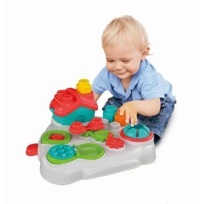 Clementoni kūdikio stalas "TOUCH, DISCOVER &amp; PLAY SENSORY TABLE"